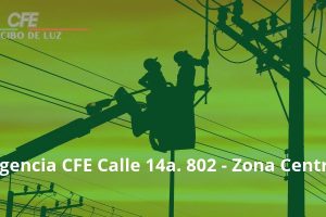 Agencia CFE Calle 14a. 802 – Zona Centro