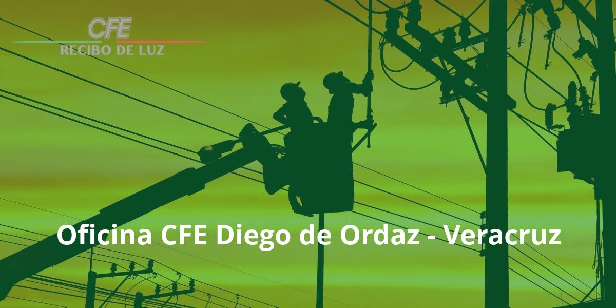 Oficina CFE Diego de Ordaz - Veracruz